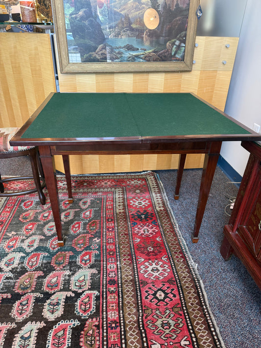 French Mahogany Games Table 1800s