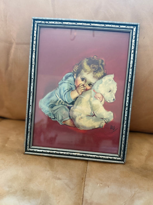Maud Tousey Fangel Baby w/Bear