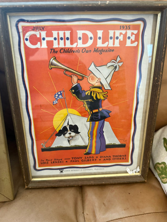 Child Life Magazine Cover -1935