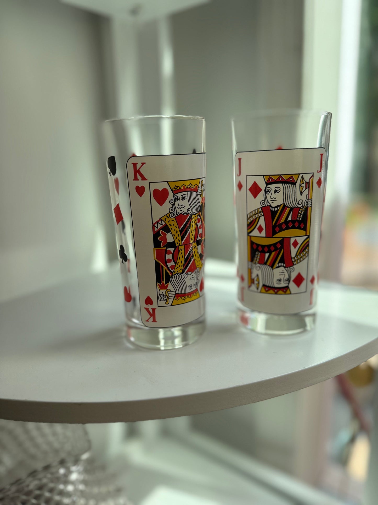 Cards Glasses (pair)