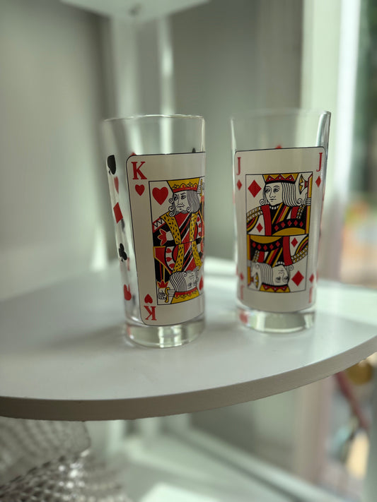 Cards Glasses (pair)