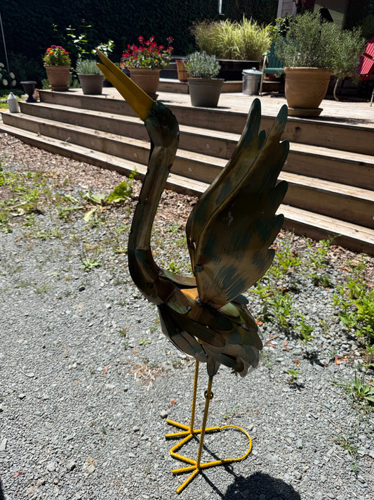 Heron Garden Sculpture