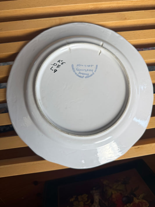 Quimper Plate