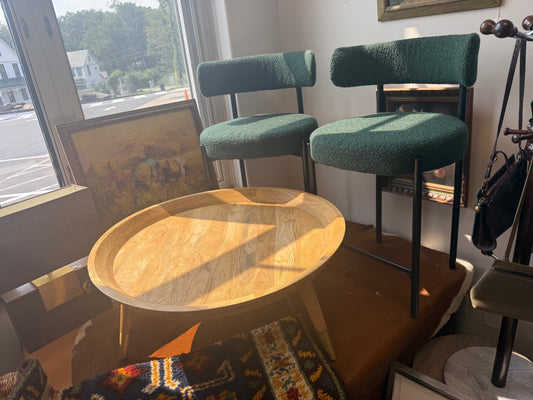 Round Wooden Coffee Table