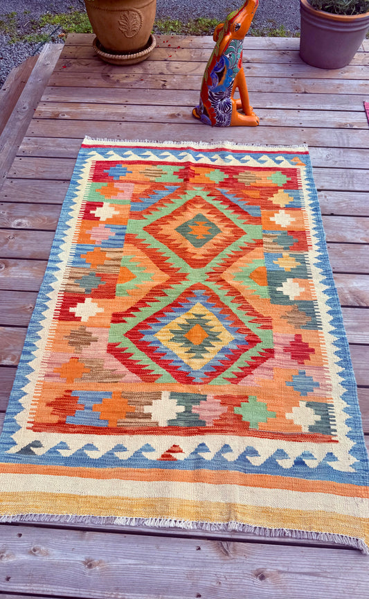 Kilim Rug 5' by 3.5'