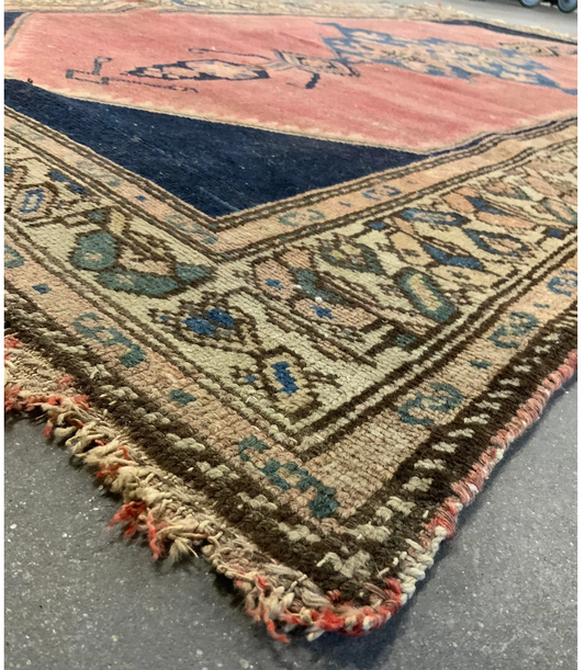 Vintage Handmade Oriental Wool Rug