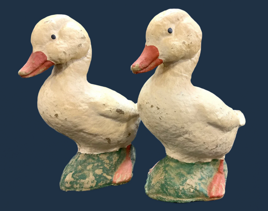 Paper Mache Ducks (set of 2)