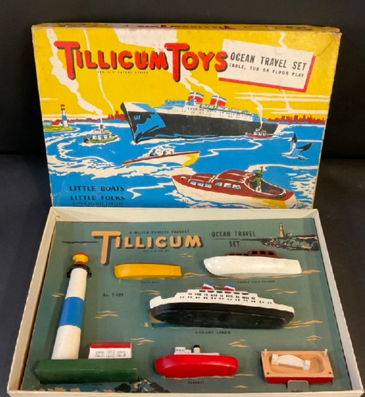 Vintage Milton Bradley Tillicum Toys