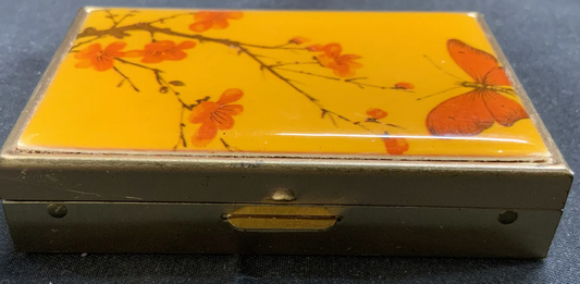 Gilt Metal Pill Box