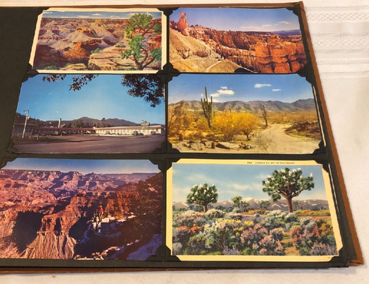 Grand Canyon Album w/Vintage Postcards