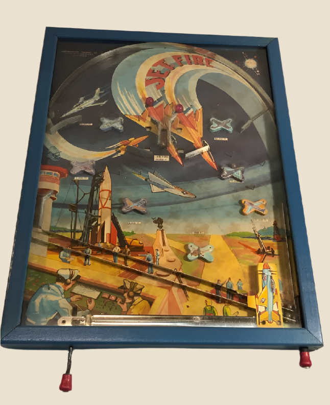 Vintage Pinball Machine 1950s