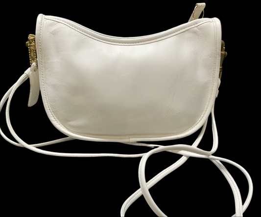 Vintage Coach White Purse