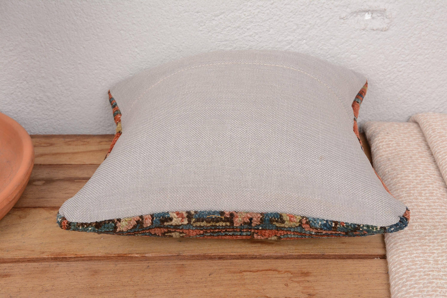 Turkish Kilim Handmade Vintage Designer Cushion 12x12