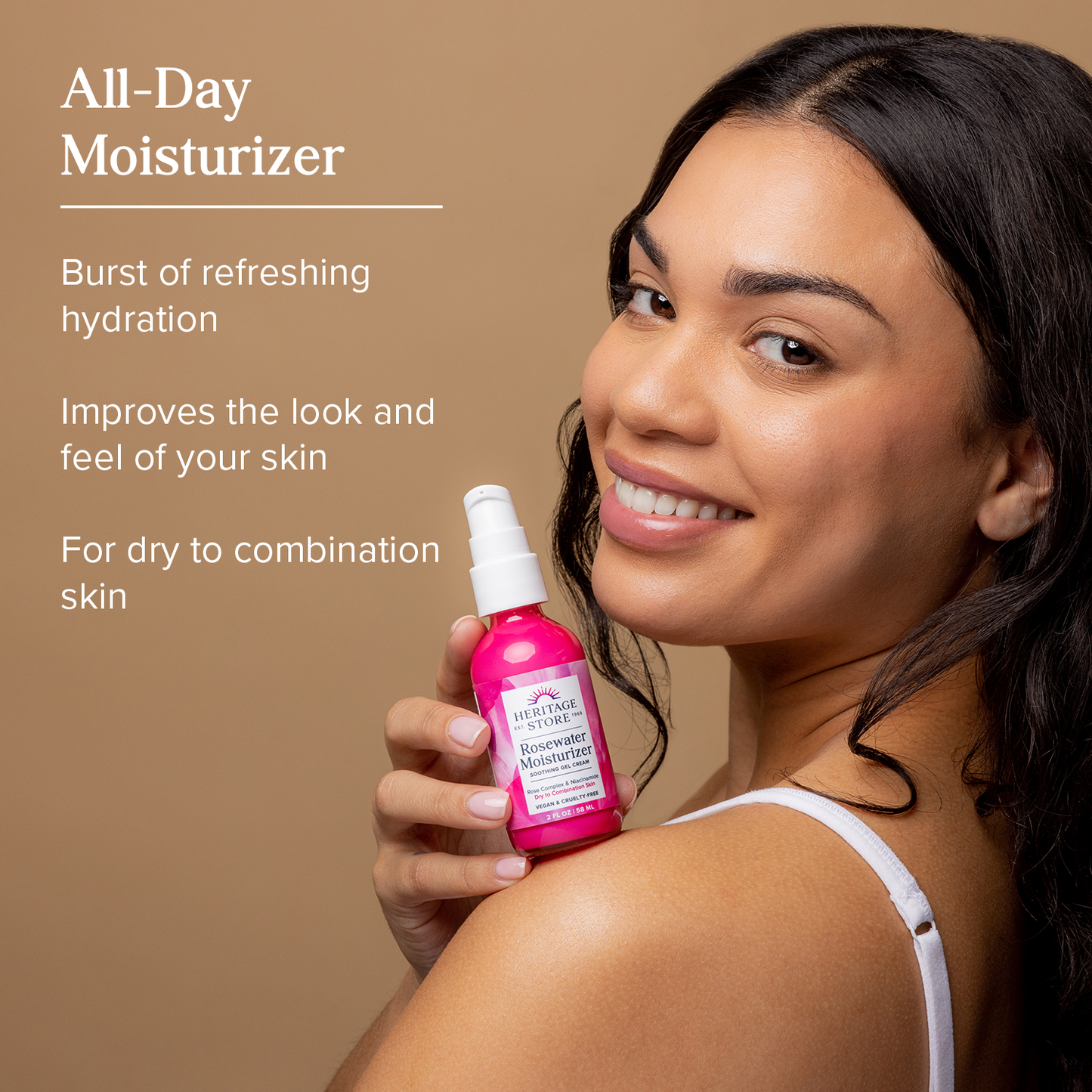 Rosewater Moisturizer 2 oz