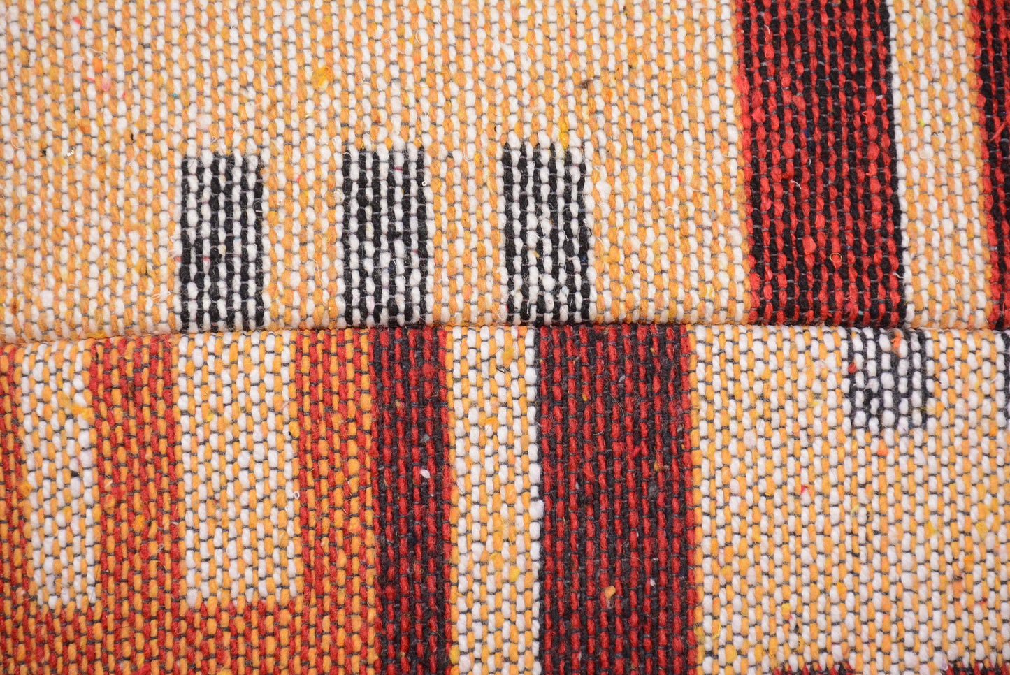 Antique Kilim Cushion Sham for Sofa 16x16 Patterned