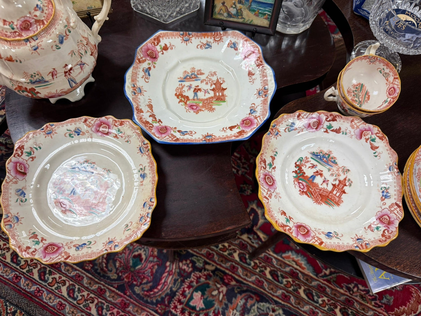 Dinner Plate - Hilditch Porcelian 1830s