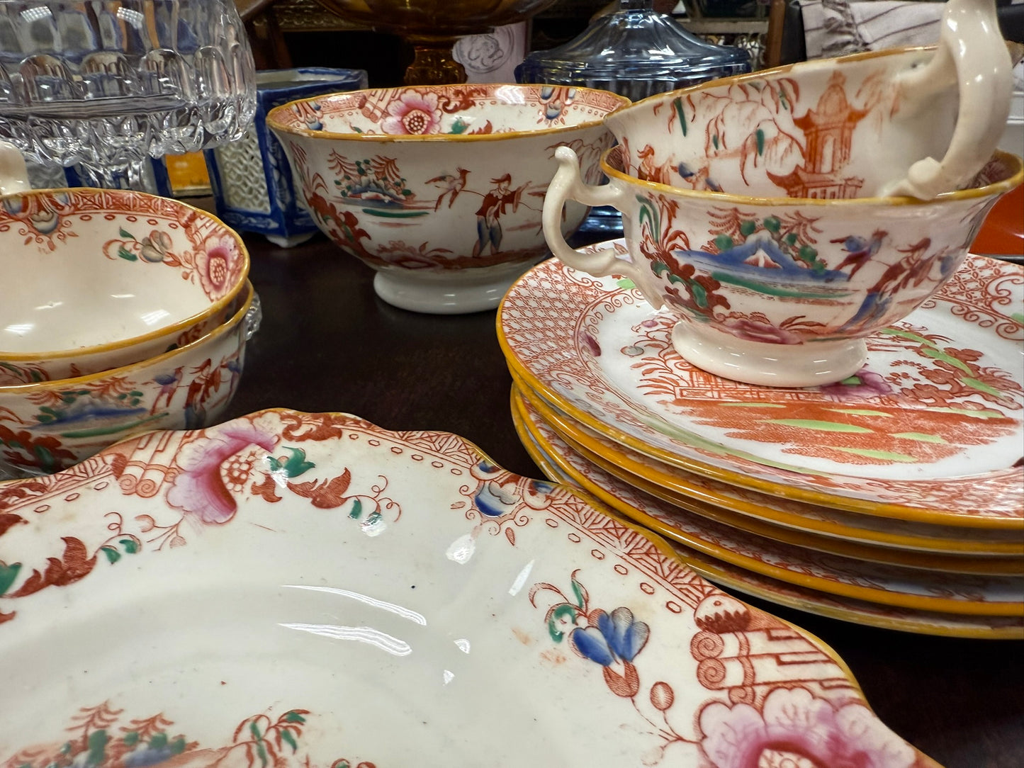 Dinner Plate - Hilditch Porcelian 1830s