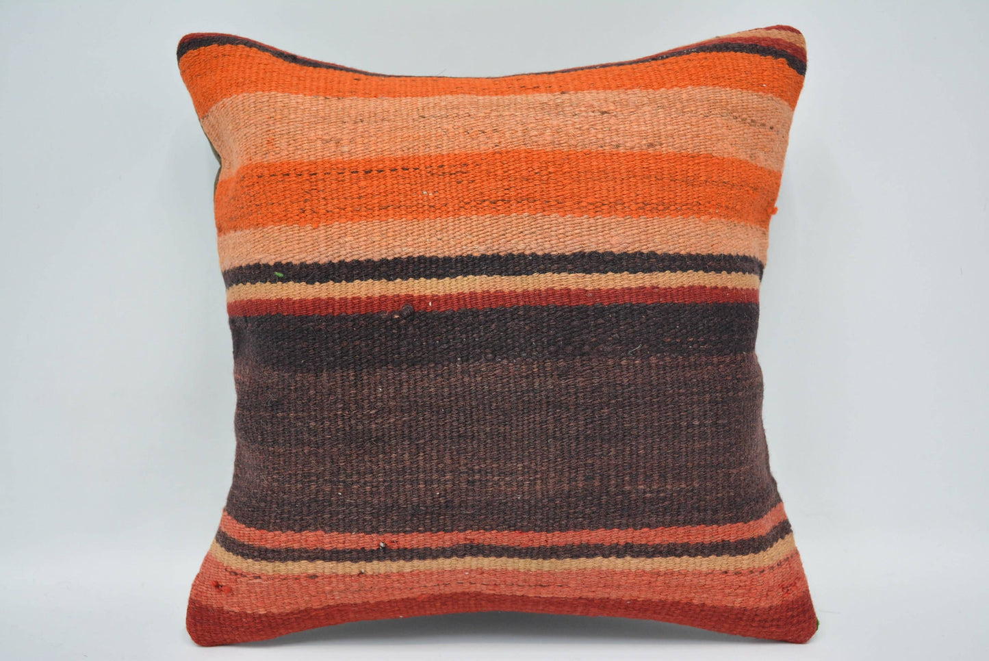 Kilim Bohemian Striped Pattern Throw Pillow Covers 14x14