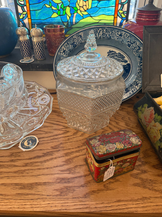 Anchor Hocking Lidded Glass Jar
