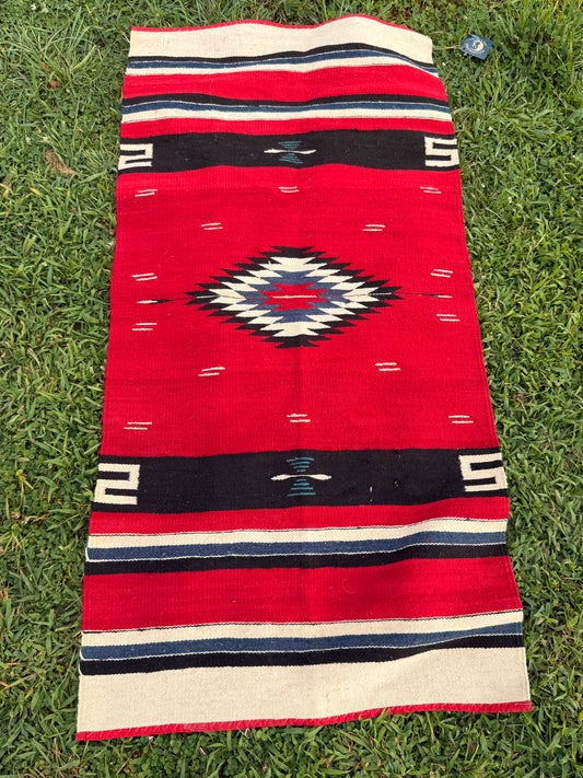 Southwestern Red Tribal Rug